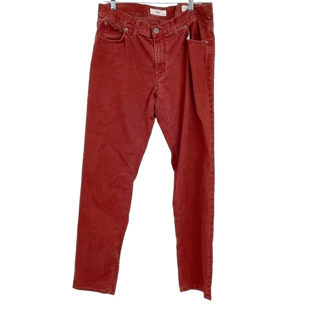 Brax Chuck Modern Fit Five-Pocket Chino Pants High Rise Men's Size 36/32 NWOT